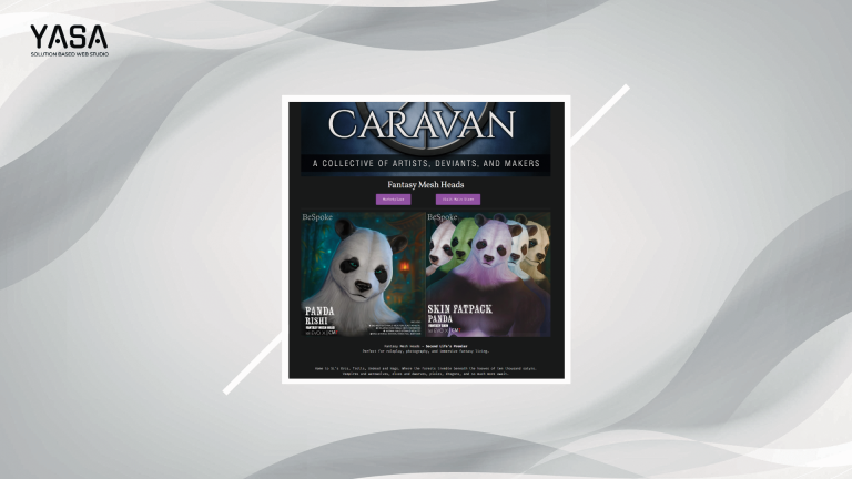 Homepage for BeSpoke Caravan – Second Life’s (3D Virtual World) premier creator of fantasy mesh heads for immersive roleplay.